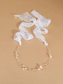 Toddler Girls Flower Decor Hair Band