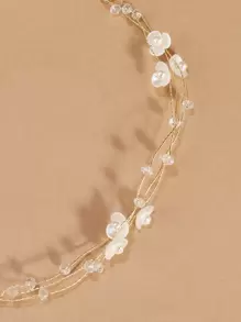 Toddler Girls Flower Decor Hair Band