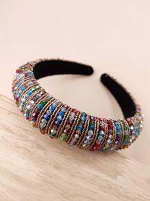 Diadema con diseño de cristal - Multicolor - Ver 2