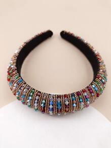 Diadema con diseño de cristal - Multicolor - Ver 3