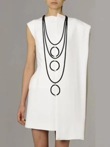 Vòng cổ trang trí bằng ngọc trai & vòng cổ giả ngọc trai - màu đen - Xem 1