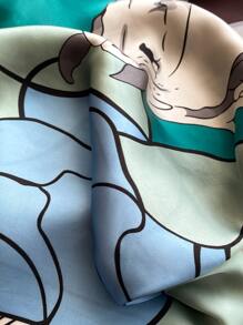 Horse Print Bandana - Multicolor - View 3