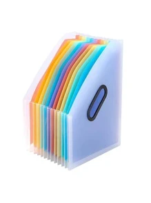 1pc Thư mục A4 nhiều lớp - Nhiều màu - Xem 1