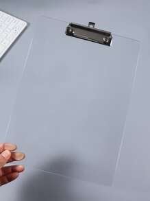 1 pieza Portapapeles transparente A4 - transparente - Ver 2