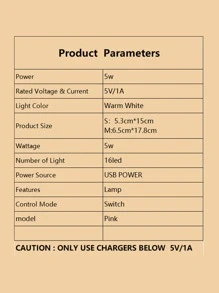 1 cái đèn bàn làm sáng vô cấp - Nhiều màu - Xem 5