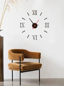 Đồng hồ treo tường 1 bộ - màu đen - Xem 2