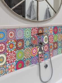 24pcs Graphic Print Kitchen Sticker - Multicolor - View 6