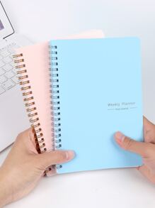 YUREN 1入組隨機線圈筆記本 - 彩色 - 查看 1