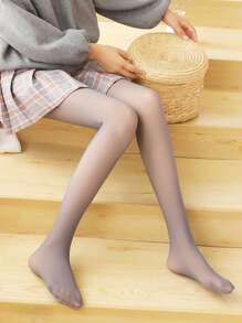 Medias translúcidas falsas - Gris Oscuro - Ver 2