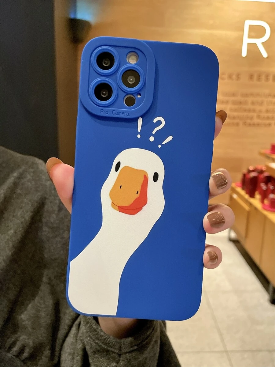 Funda para móvil de pato de dibujos animados - Multicolor - Ver 1