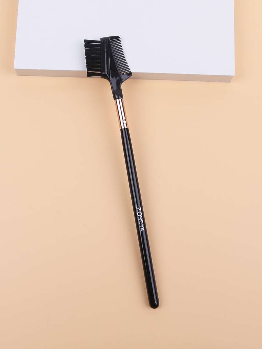 1 pieza Cepillo para cejas - Negro - Ver 1