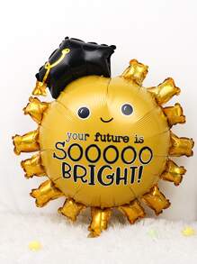 Globo en forma de sol - Dorado - Ver 5