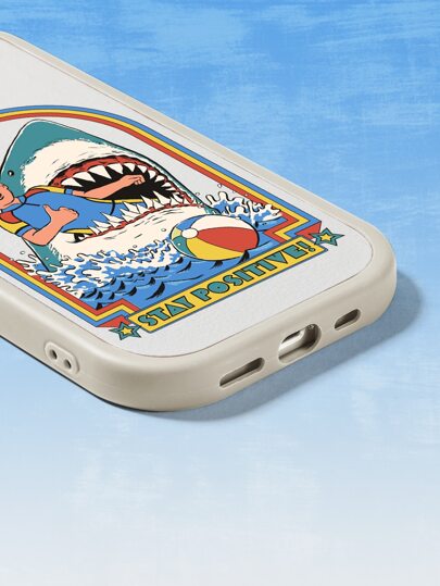 Stevenrhodes Funda para móvil con estampado de figura
