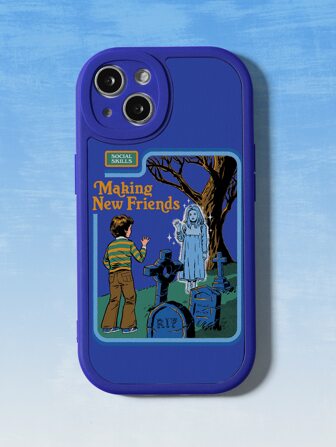 Stevenrhodes Custodia per telefono con stampa figura