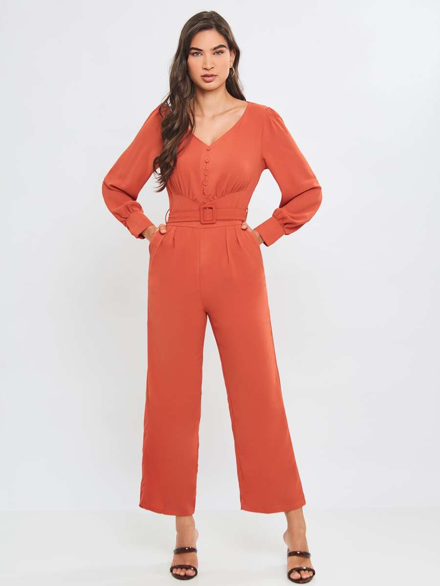 Women Jumpsuits - trái cam - Xem 1