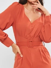 Women Jumpsuits - trái cam - Xem 3