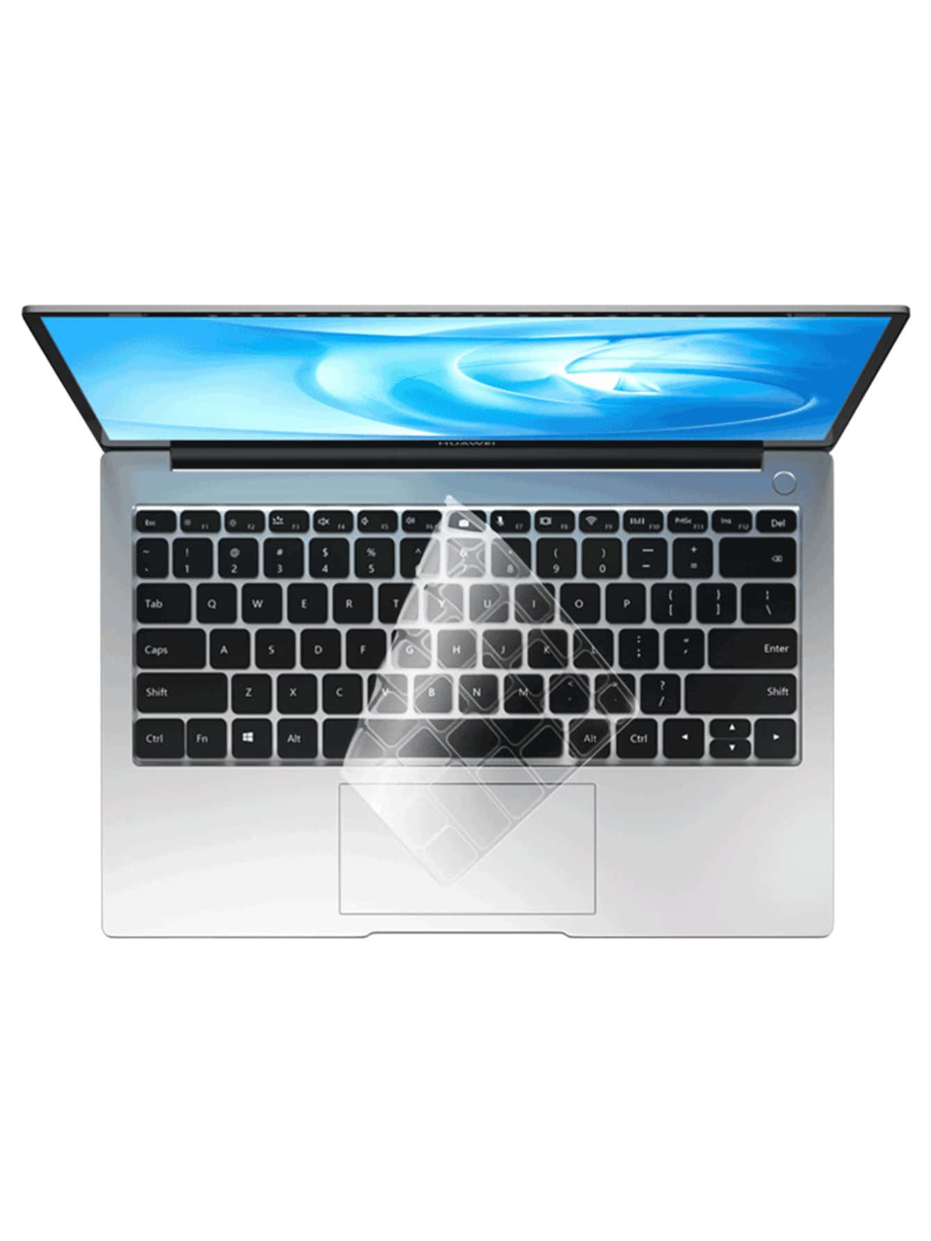 1張透明鍵盤膜適用於MacBook - 無色 - 查看 1