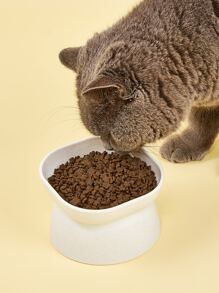 1入組素色寵物碗 - 白色 - 查看 1