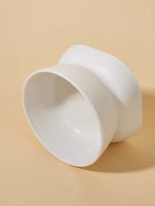 1入組素色寵物碗 - 白色 - 查看 4