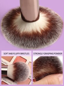 1 miếng bông tẩy trang có thể tái sử dụng và giặt được, bộ cọ, bộ cọ trang điểm, bộ cọ trang điểm, bộ trang điểm hoàn chỉnh, bộ cọ trang điểm, bộ trang điểm hoàn chỉnh, bộ cọ, bộ cọ trang điểm, bộ quà tặng trang điểm - màu đen - Xem 3