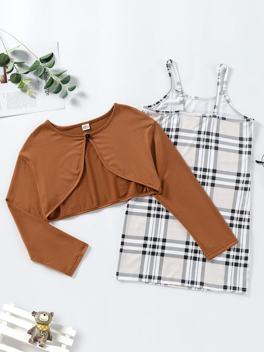 Bộ hai mảnh Gái Sọc ca rô Ăn mặc đẹp - Nhiều màu - Xem 1