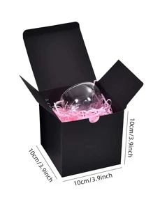 5pcs Square Gift Boxes With Ribbon, Gift Packaging Box, Gift Box