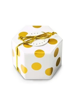 50入組心鏤空禮品圍裹標籤 - 彩色 - 查看 3