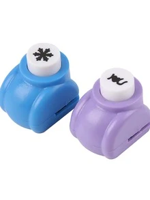 1pc Máy đục lỗ mẫu ngẫu nhiên - Nhiều màu - Xem 2