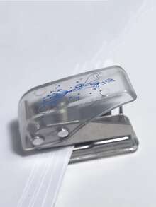 1pc Random Pattern Mini Hole Puncher - Multicolor - View 4