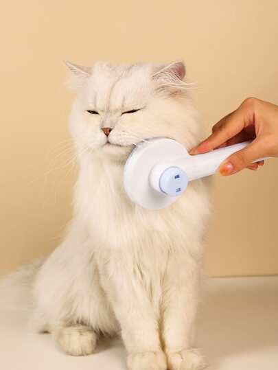 مشط شعر حيوانات أليفة فولاذ غير قابل للصدأ قطعة واحدة