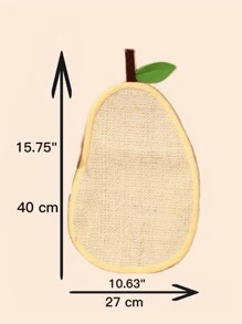 1pc Pear Shaped Cat Scratcher - Multicolor - View 3