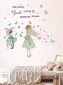 2入組人像圖案牆貼 - 彩色 - 查看 5