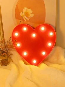 Luz decorativa en forma de corazón - Amarillo - Ver 5