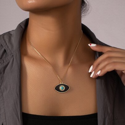 Eye Charm Necklace