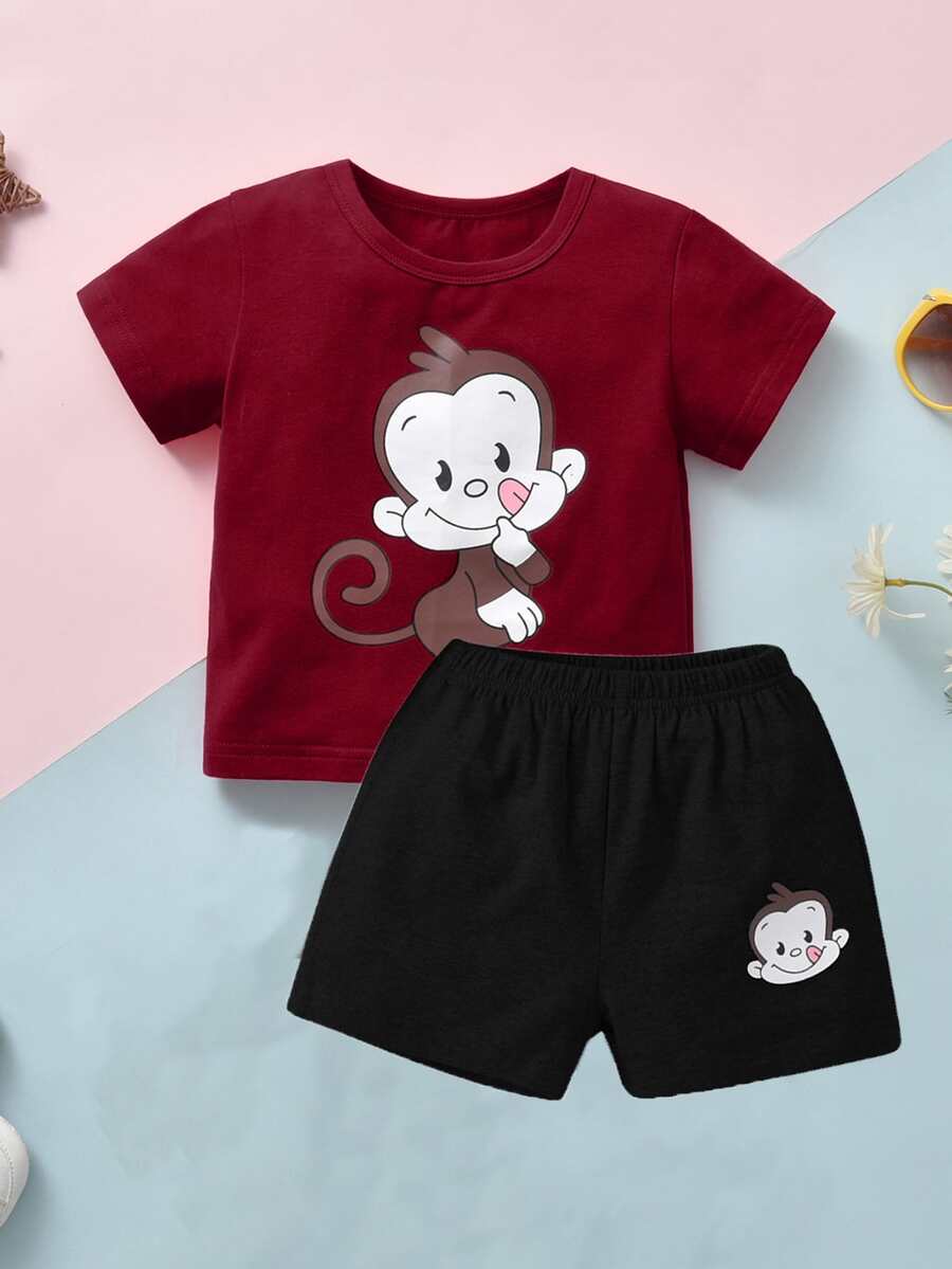 Bộ đồ Em bé Hoạt hình Giải trí - Nhiều màu - Xem 1