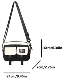 Túi đeo chéo đa năng cho học sinh trung học phổ thông Túi đeo vai cho sinh viên năm nhất Túi đeo vai thường ngày Túi đeo chéo nam Túi vuông phía trước, Túi đi học, đi du lịch, đại học, trường học, hoạt động ngoài trời, Túi đựng đồ dùng học tập Túi đeo chéo mùa thu Túi hình trụ Tiền cũ Quà tặng Halloween Giáng sinh Túi la hét Túi đựng đồ lễ Tạ ơn mùa đông Túi đựng đồ ngày lễ Túi tote Túi thể thao Túi màu đen Túi đi bộ đường dài Túi đi bộ đường dài Dung tích lớn Đa năng Di động Thời trang Quà tặng thường ngày Quà tặng - màu đen - Xem 3