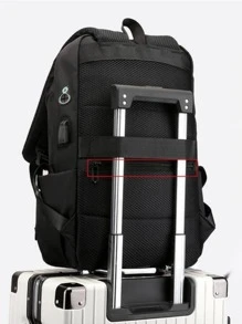 Leisure Bag Autumn New Korean Version High Capacity Student Crossbody Bag Ins Versatile Shoulder Bag Commuter Crossbody Bag Halloween Christmas Winter Christmas Gifts Men Bag Sling Bag Bag For Men - Black - View 2