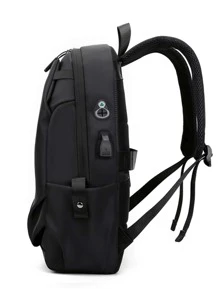 Leisure Bag Autumn New Korean Version High Capacity Student Crossbody Bag Ins Versatile Shoulder Bag Commuter Crossbody Bag Halloween Christmas Winter Christmas Gifts Men Bag Sling Bag Bag For Men - Black - View 5