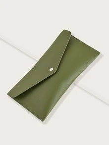 1入組素色化妝刷收納袋 - 綠色 - 查看 3