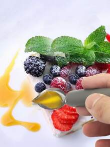 1pc Dessert Decorating Pencil Spoon - Multicolor - View 4