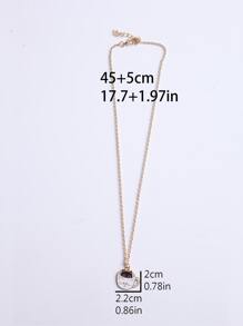 Coffee Cat Charm vòng cổ - Đen và trắng - Xem 14