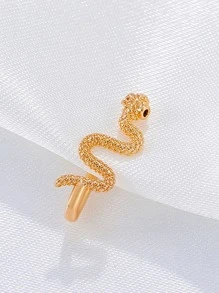 1pc Delicate & Cute Snake Nose Ring, Fashionable & Versatile Accessory Suitable For Daily Wear, Perfect For Stylish Girls