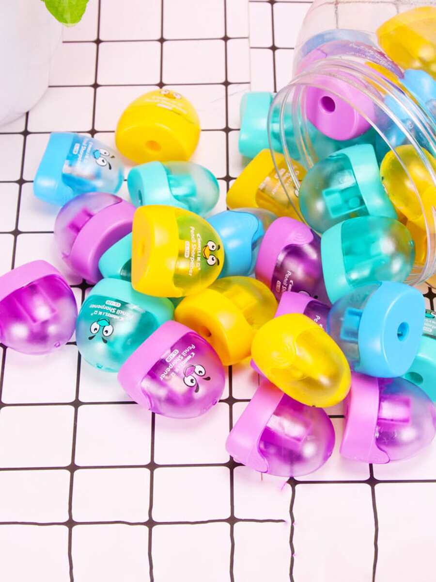 2 piezas Sacapuntas de color al azar - Multicolor - Ver 1