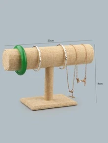 T-shaped Jewelry Display Rack - Yellow - View 3