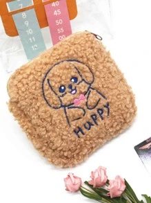 1pc Cartoon Graphic Random Sanitary Napkin Storage Bag - Multicolor - View 2