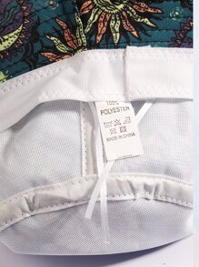 Sun & Moon Print Bucket Hat - Multicolor - View 3