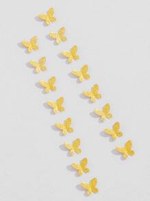 200入組蝴蝶DIY頭髮配飾