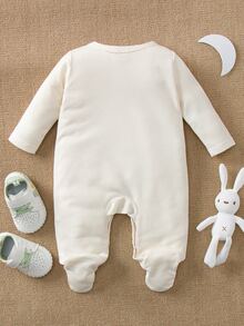 Đồ ngủ Đứa bé Hoạt hình - Màu be - Xem 2