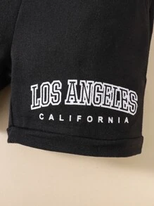 Baby Boys 3pcs Letter Graphic Shorts - Multicolor - View 3