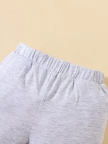 Baby Boys 3pcs Letter Graphic Shorts - Multicolor - View 8